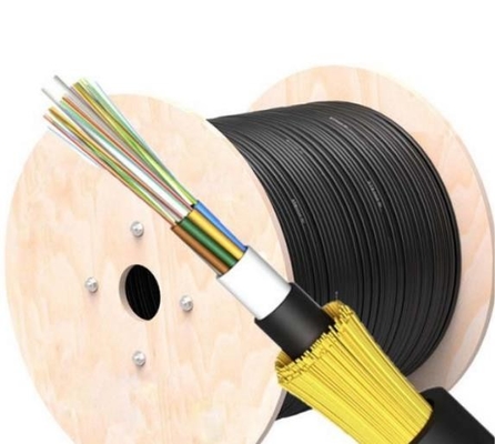 Single Jacket Self Supporting Aerial Cable Outdoor ADSS 12 Core UL