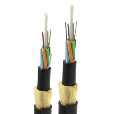 FRP Strength 24 Core ADSS Optical Fiber Cable All Dielectric Fiber Optic Cable