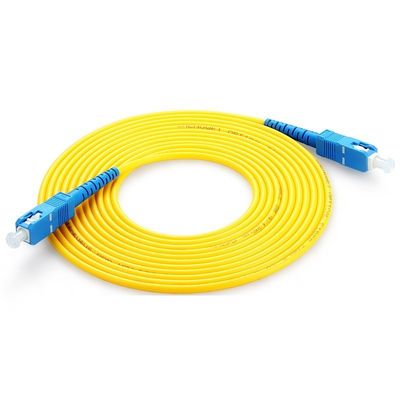 SC/FC Single Mode Fiber Jumpers 1 Core Fiber Tail 3 Meters