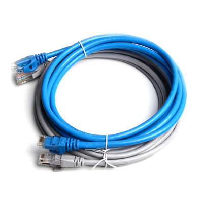 CCA Cat6 Patch Cord Rj45 Ethernet Network Cable 5M For Telecommunication