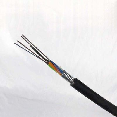 14 Core OM3 Single Mode Outdoor Fiber Optic Cable GYTA Telecommunication