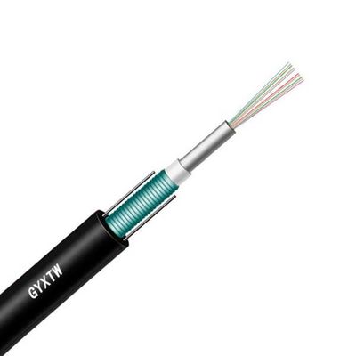 G657/G652D Fiber Optic Cable 12 Core Self Supporting Indoor To Outdoor