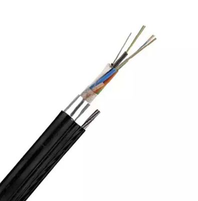250μm 8Core Figure 8 Fiber Optic Cable G652D Single Mode Optical Fiber Cable For Outdoor