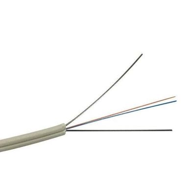 GJXH-2B6  Indoor Drop Cable FTTH Fiber Optic Cable PVC / LSZH