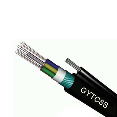GYTC8S Outdoor Armoured Aerial Optical Fiber Cable 24 Core Multimode