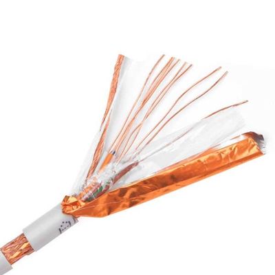 Cat-5e-Sftp Pure Copper Ethernet LAN Cable Super Five Double Shielded High Speed 26 AWG 28 AWG