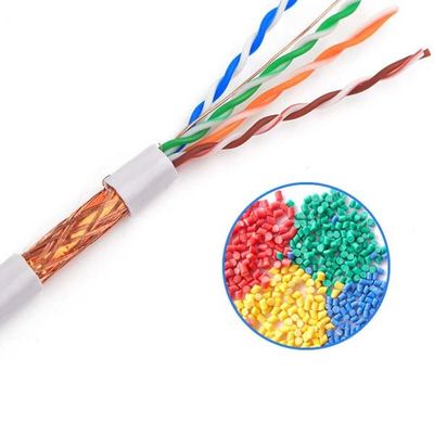 CAT5e SFTP Bare Copper Conductor Ethernet Cable 4 Pairs Conductor