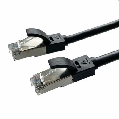 Pure Copper Ethernet Lan Cable Cat5e Sftp Patch Cord Double Shielded 24Awg
