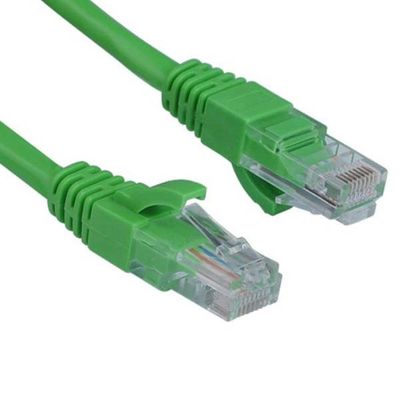 Customized 350Mhz FTP CAT5e Copper Patch Cord For Computer 99.9% Oxygeen Free