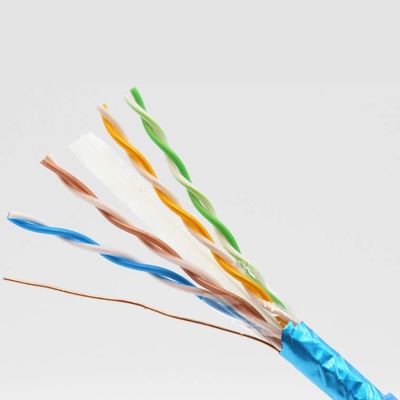 Communication Cat6 Shielded Cable 1000ft Twisted F/UTP Lan Cable