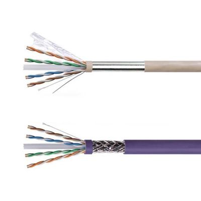 FTP CAT6 Lan Cable Outdoor 4pair Copper PVC Jacket Outdoor Lan Cable Cat6
