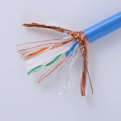 Ethernet Cat6 Lan Cable SFTP With Shield Layer CCA Line 23awg Standard