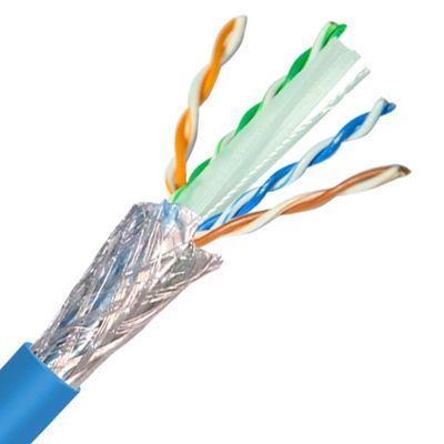 Cat6 Ethernet Bulk Cable 1000ft 305m 23AWG Solid Pure Bare Copper Wire Shielded SFTP