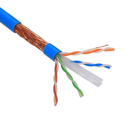 23AWG Solid LSZH Cat6 UTP Gigabit Network Cable Indoor 4 Pairs 305m Per Box