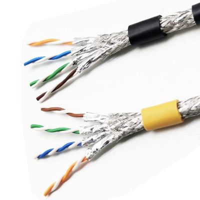 LSZH CAT6 Lan Cable 1000ft SFTP 4 Pair Copper Lan Cable For Network