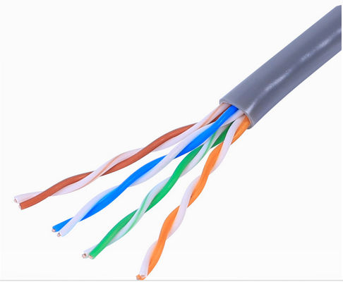 Indoor Wiring Unshielded UTP 305m CCA CAT5e Lan Cable 24 Awg Ethernet Cable