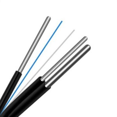 Three Steel Wire Telecom FTTH Fiber Optic Cable Outdoor GJYXFCH-2B