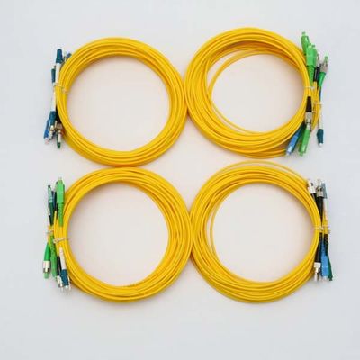 FTTH Single Core Fc To Fc Patch Cord with 5M Fiber Optic Extension Cable