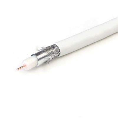 Foam PE Cu RG6 Coaxial Cable 100-200m SYWV75-5 14AWG HD Video Coaxial Cable