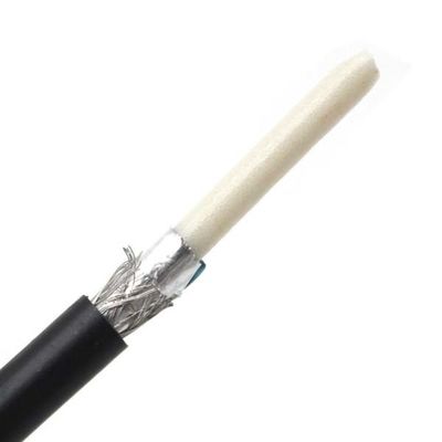 Copper Conductor Coaxial Cable LDPE Insulation 5DF PVC and PE Jacket