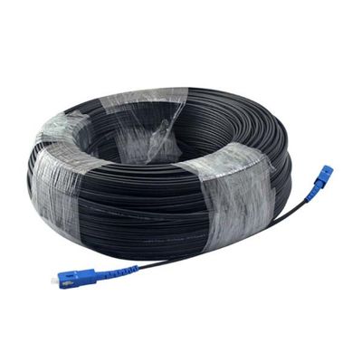 Single Mode Outdoor 1 Wire Fiber Optic Patch Cord 50M GJYXCH SC Connector
