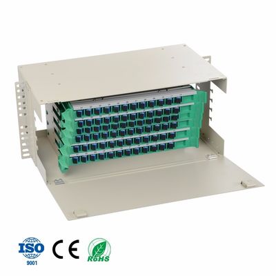 Fully Equipped Odf Optical Distribution Frame FCSCLCST 12 Core