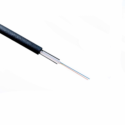 Single Mode Fiber Optic Cable 2 Core Outdoor Anti Corrosion GYXY