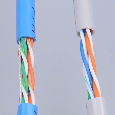 Cat5e UTP Lan Cable Twisted Pair 1000ft Outdoor Cable PE / PVC Jacket