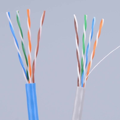 Cat5e UTP Lan Cable Twisted Pair 1000ft Outdoor Cable PE / PVC Jacket