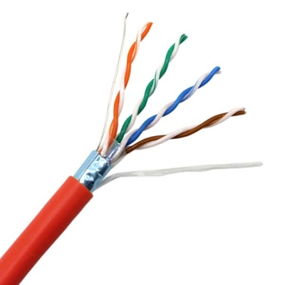 FTP CAT5e Lan Cable With Shielding Layer Copper Line 24awg 1000ft